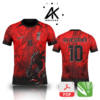 Arte Vetor Camisa Interclasse - Fênix Vermelha