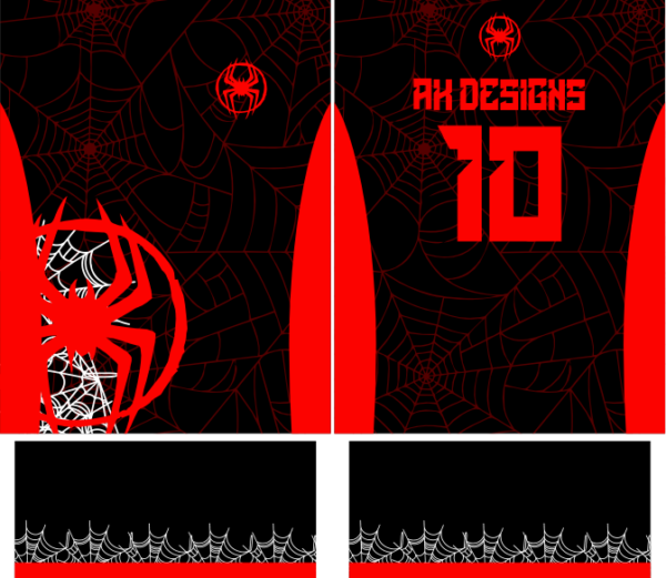 Arte Vetor Camisa Interclasse - Aranha - Image 2