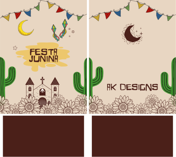 Arte Vetor Camisa Festa Junina Mod 01 - Image 2