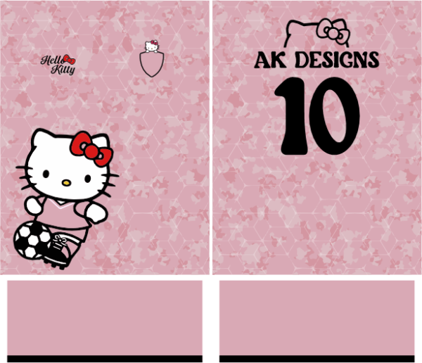 Arte Vetor Camisa Interclasse - Hello Kitty - Image 2